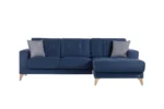 ELIZYA S 2 Seater Chaise Sofa front view